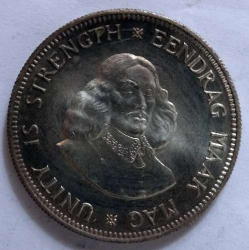 Brilliant Unc 1961 South African 20c