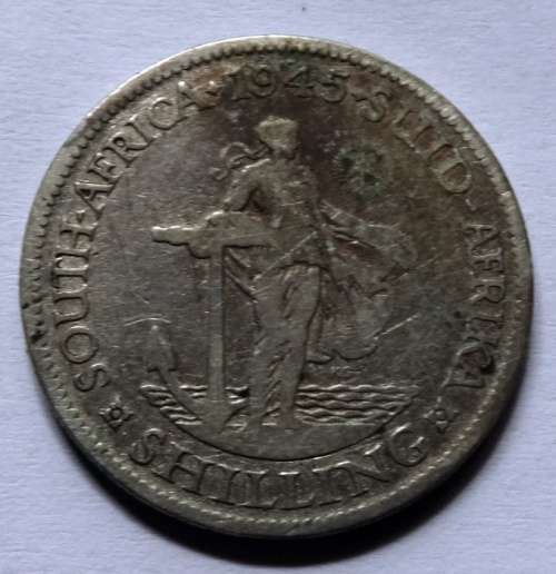 1945 Scarcer South African Shilling