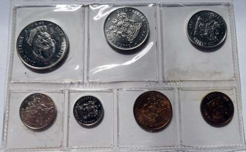 ## 1985 South African Unc Set ##