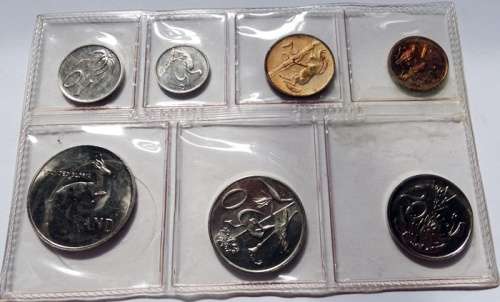 ## 1985 South African Unc Set ##