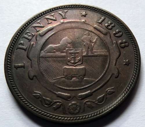 1898 South African Penny Last Year