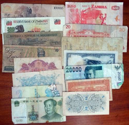 15 International Banknotes Lot H