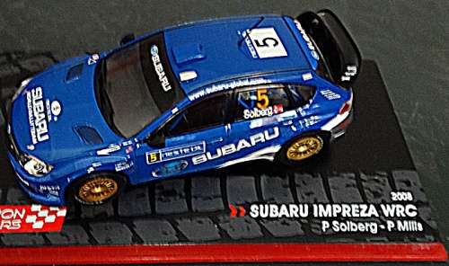 Champion Rally Cars Subaru Impreza WRC P Solberg & P Mills 1/32 (in Original Box)