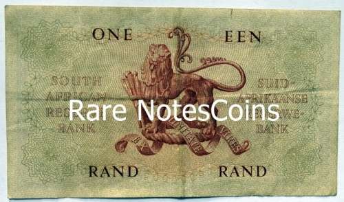 G Rissik One Rand Note A/E A123