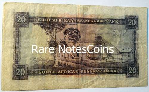 MH De Kock 4th Issue Twenty Rand Note Eng/Afr