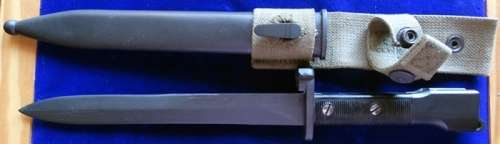 ## FN Tupe C Bayonette as Issued to SA Police ##