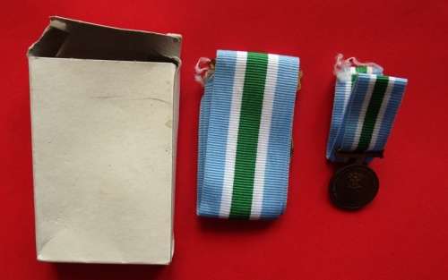 Unitas Medal and Miniature to Pte Tskukudu