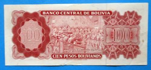 Central Bank of Bolivia 100 Bolivianos Pesos