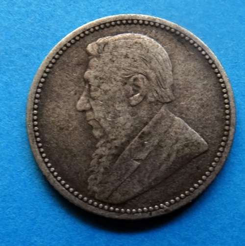 1895 ZAR Sixpence
