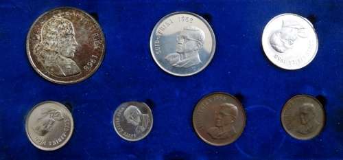 1968 South African Silver One Rand Proofset.  Mintage: 15 000