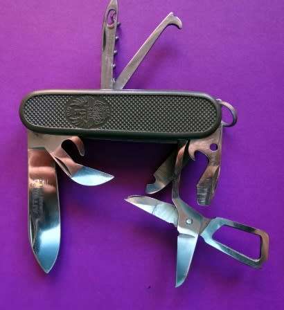 Attor Gran Police 9 Multi Tool Knife by Toledo 19cm