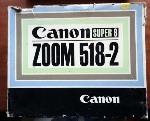 1070 Canon Super 8 Zoom 518-2 in original box