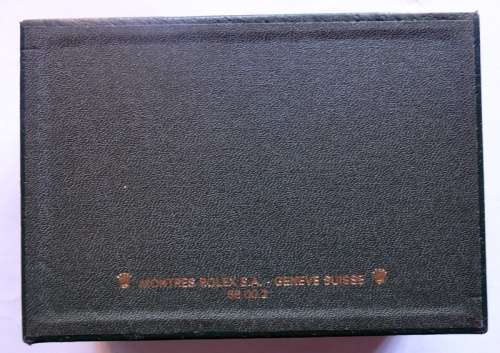 Original Rolex Wooden Box from 1970's