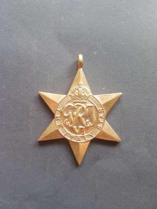 WW2 MEDAL TO SJS DE LEEUW