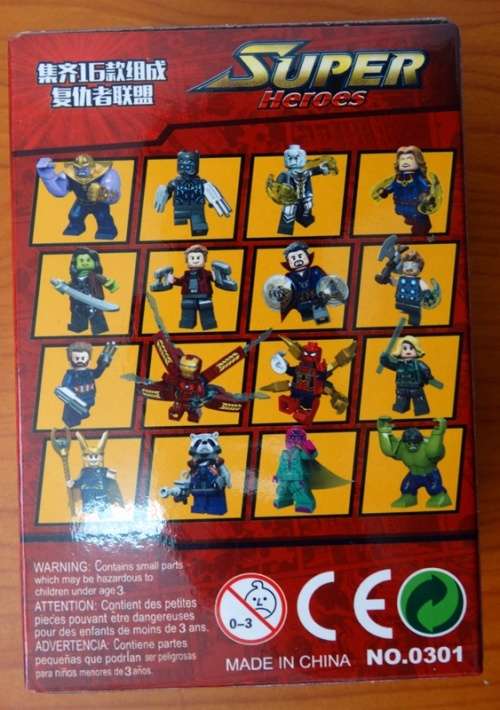 Brand new Sealed Decool Super Heroes Series 0303