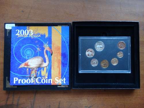 2003 South African Proof set with COA