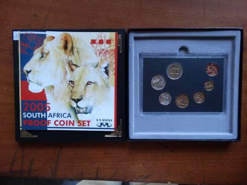2005 South African Proof set with COA
