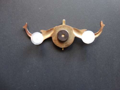 SA Navy Submariners Gilding  Metal and Enamel Breast Badge. Full Size