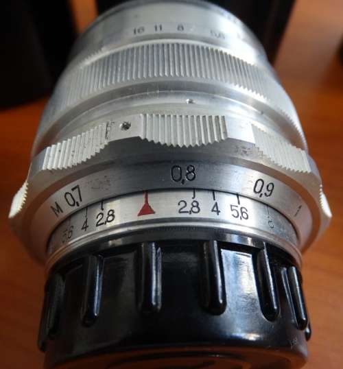 Zenit-E Set of 2 lenses and an extension Tube.. Clean and well kept trio in Leather bag