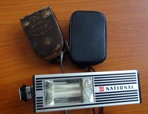 Capital And Sekonic Light Meters with National Flash