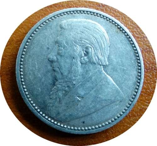 1897 ZAR Sixpence