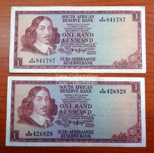 2 TW de Jongh 1st issue Banknote E/A (A)