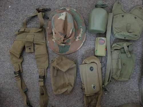 Variety of Webbing Bottle and Magazine Auction