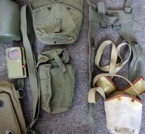 Variety of Webbing Bottle and Magazine Auction