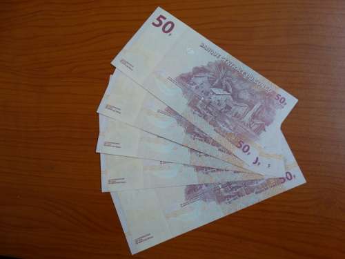 5 Sequential Congo Banknote (Uncirculate)