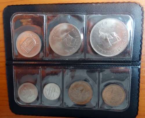 Rhodesian Unc set of Seven Coins