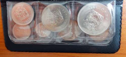 Rhodesian Unc set of Seven Coins
