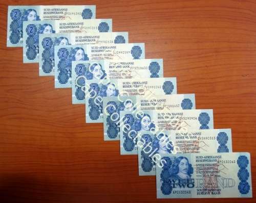 10 GPC de Kock  3rd Issue A/E   Banknotes CP (Some Mint state)
