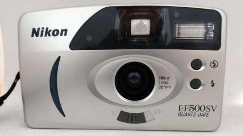Nikon EF500SV Auto Focus Camera. Working