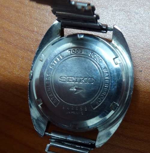 Seiko Automatic Winder Men's watch. Working  For restoration or Spares