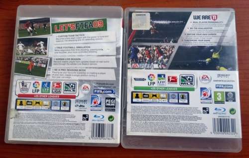 PS3 Fifa 2009 and Fifa 2011