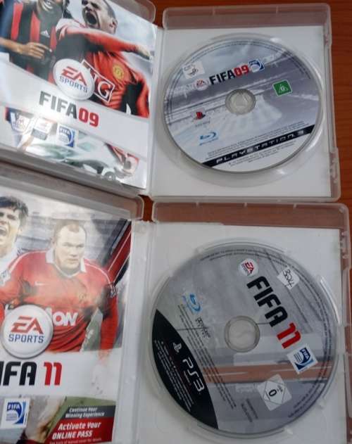PS3 Fifa 2009 and Fifa 2011