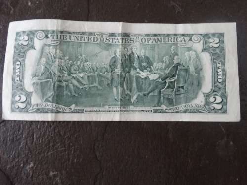 2003 USA $2 Banknote