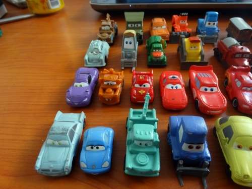 38 Disney Cars Die cast and Plastic Characters