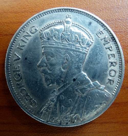 1936 Southern Rhodesia Half Crown