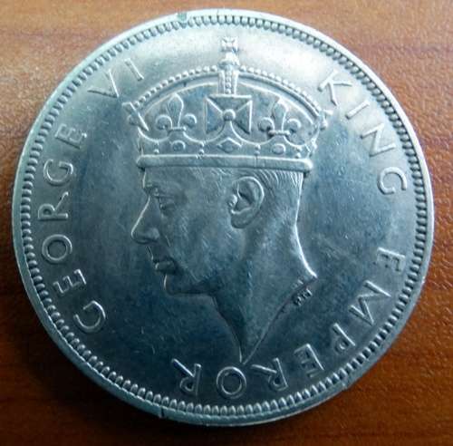 1941 Southern Rhodesia Half Crown