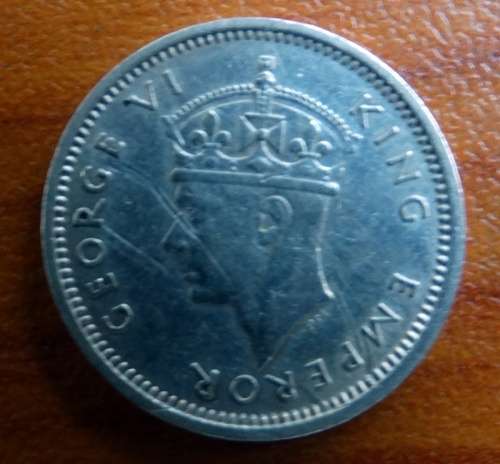 1942 Southern Rhodesia Three Pence