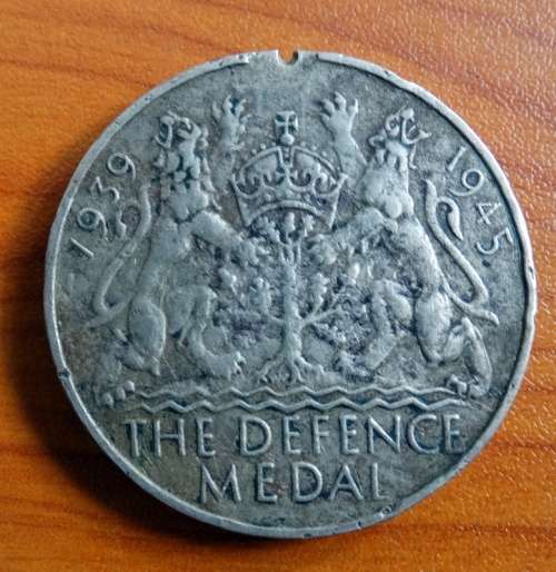 Defense Medal WW2 to A Pashe