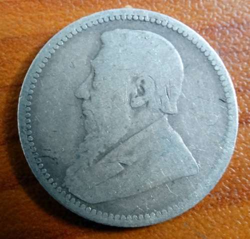 1895 ZAR Sixpence