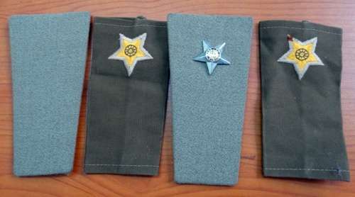SADF Shoulder ranks