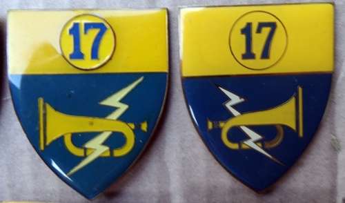 Pair Of SADF 17 Reception Depot Flash. Pins intact (62)