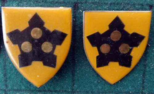 Pair of   SADF Auditors Flashes .5  Pins Intact (5)