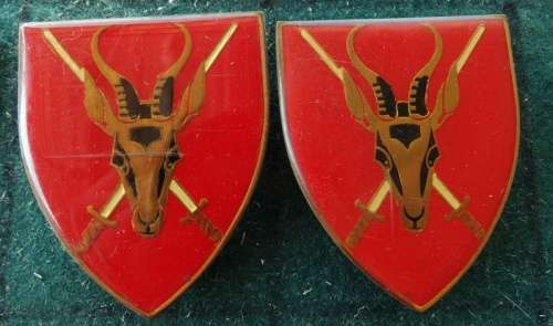 Pair of SADF HQ Unit.  Pins Intact (2)