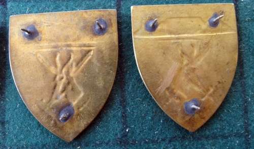 Pair of SADF Western Province Command  Pins Intact (3)