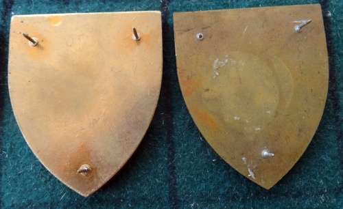 Pair of SADF Eastern Province Command  Pins Intact (4)