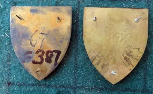 Pair of SADF North West Command. Pins Intact (15)